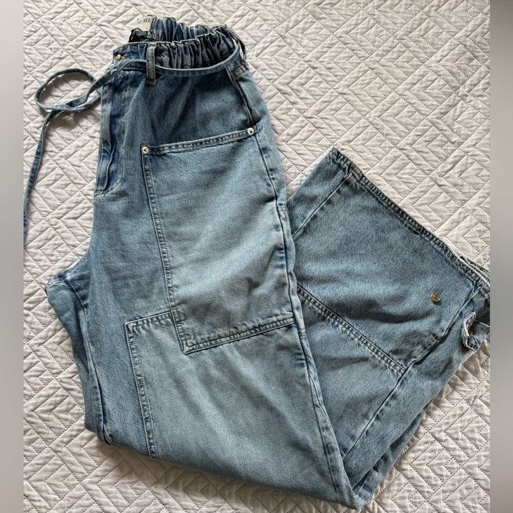 Free People CRVY Outlaw Wide Leg Jean - Picture 10 of 10